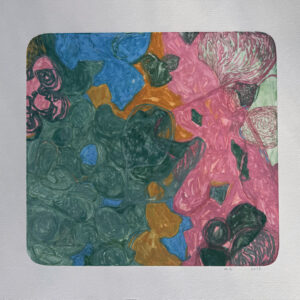 Whisper of Spring، 2023, Monotype, 25/5.23/5cm
