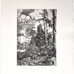 Free Mary, (after Albrecht Altdorfer “Virgin and Child in a