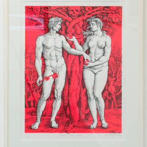 Adam and Eve (Fluorescent Pink)